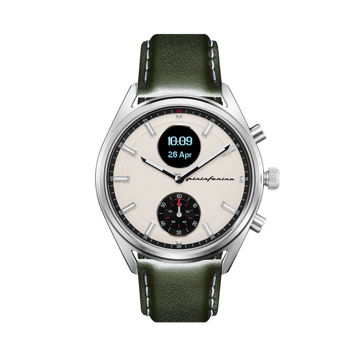 SD - Genuine Italian Leather 22mm Watch Strap – Green