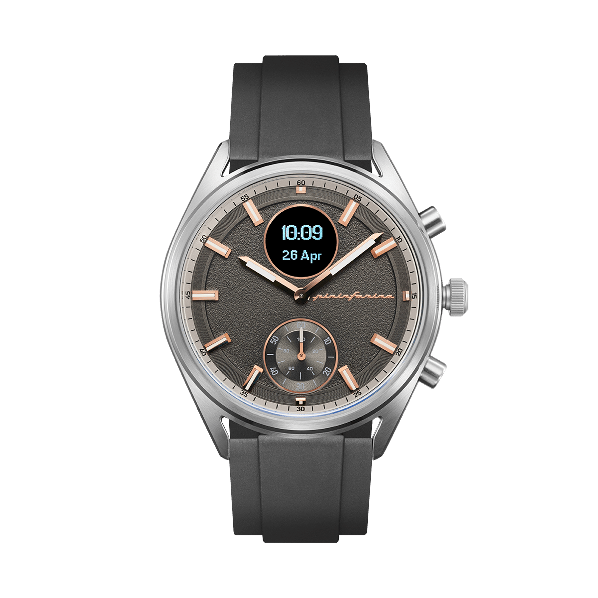 Sintesi Sport - Luna Steel - Pininfarina Hybrid Watches EU