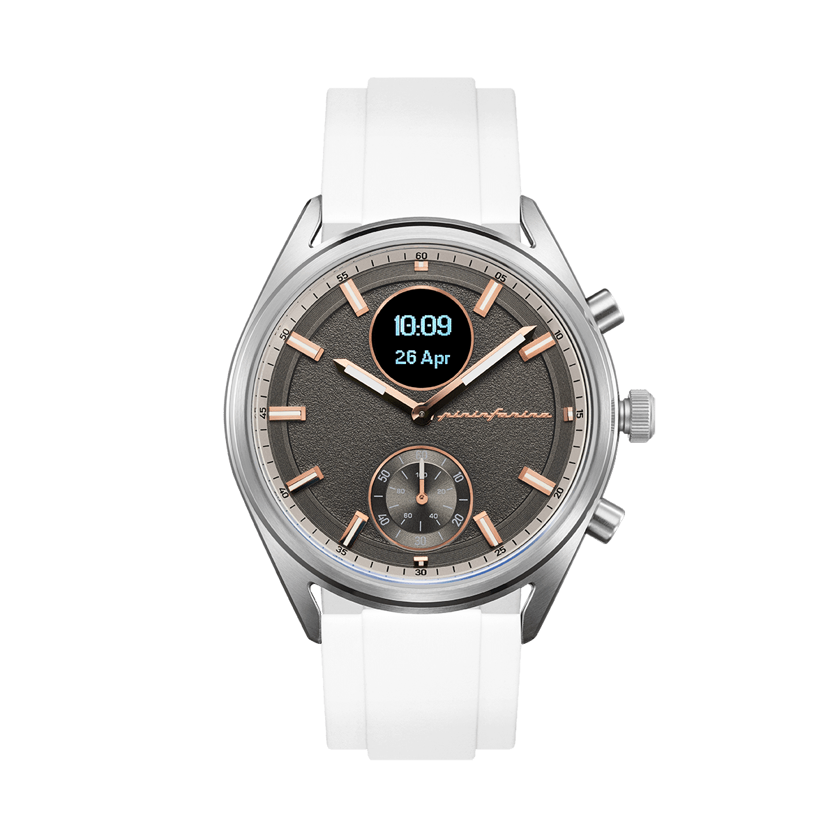 Sintesi Sport - Luna Steel - Pininfarina Hybrid Watches EU