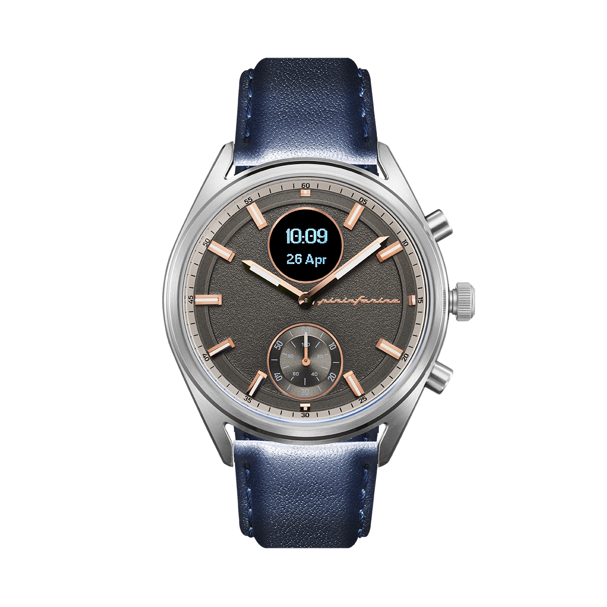 Sintesi Sport - Luna Steel - Pininfarina Hybrid Watches EU