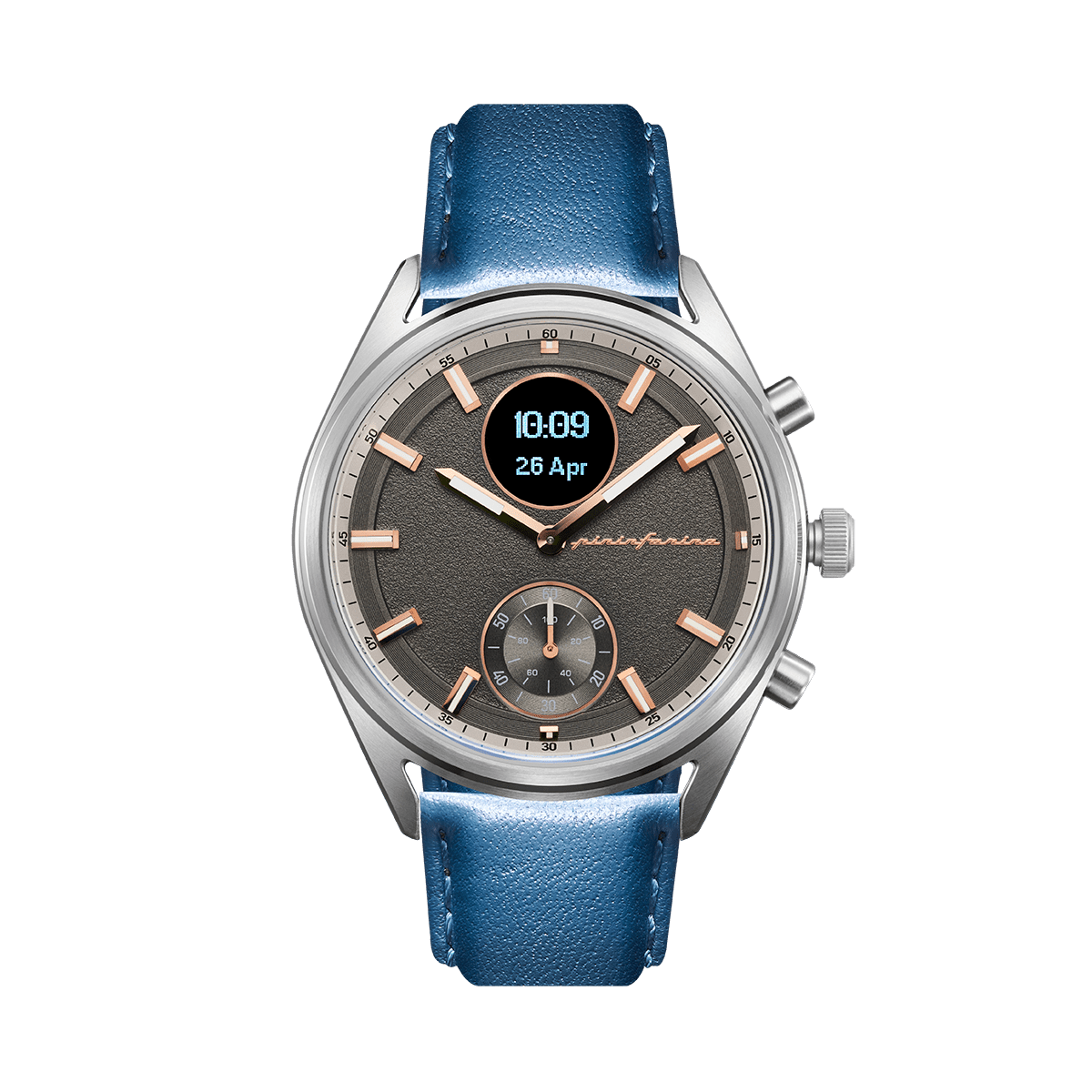 Sintesi Sport - Luna Steel - Pininfarina Hybrid Watches EU