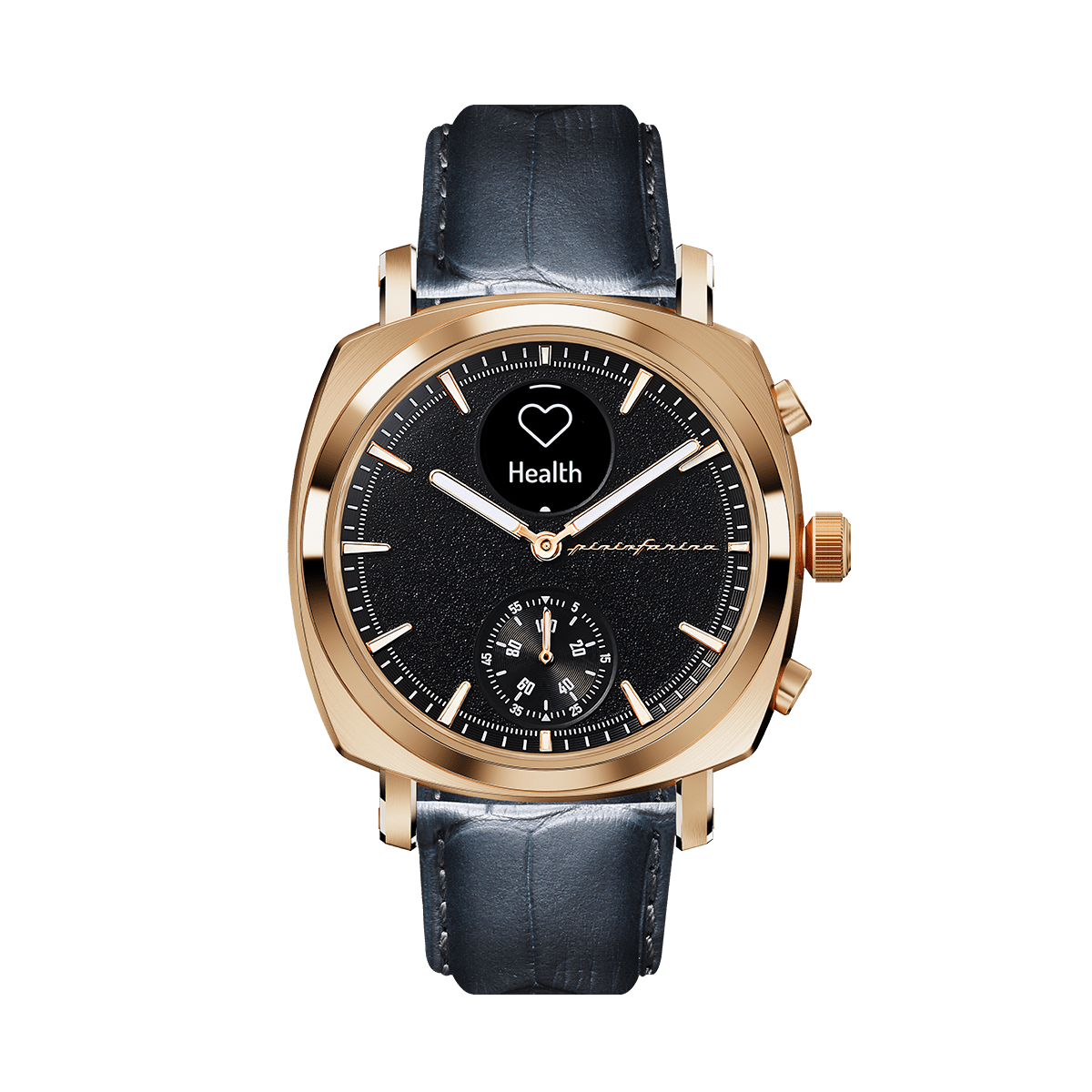 SRG - Genuine Italian Leather 22mm Dress Watch Strap – Dark Grey