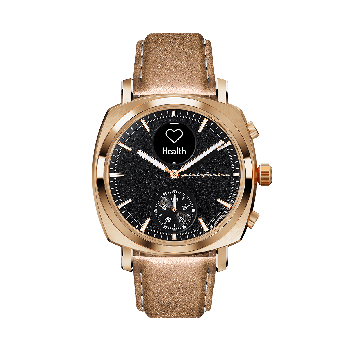 Senso Hybrid - Sunburst Rose Gold - Pininfarina Hybrid Watches EU