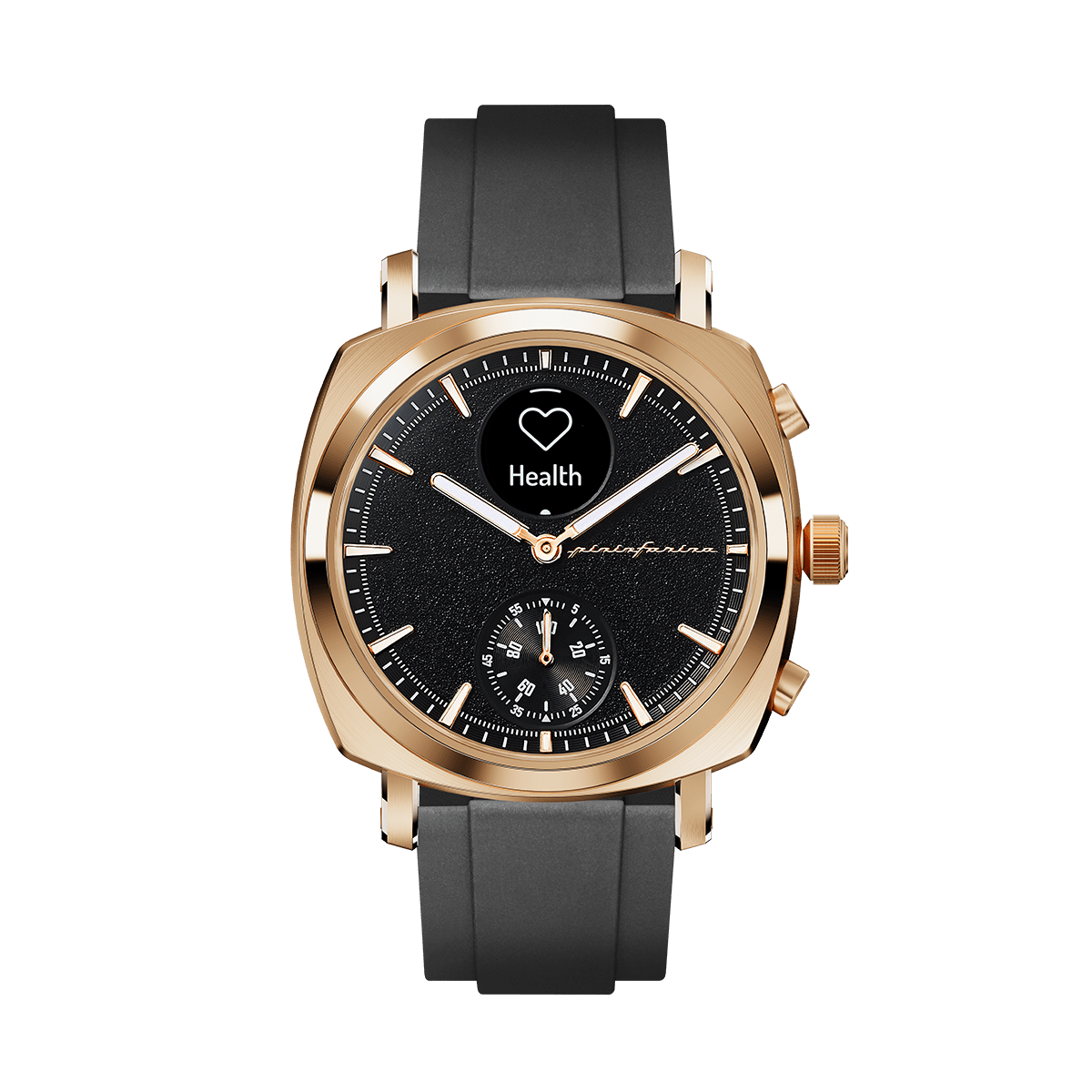 SRG - FKM Rubber 22mm Watch Strap - Black