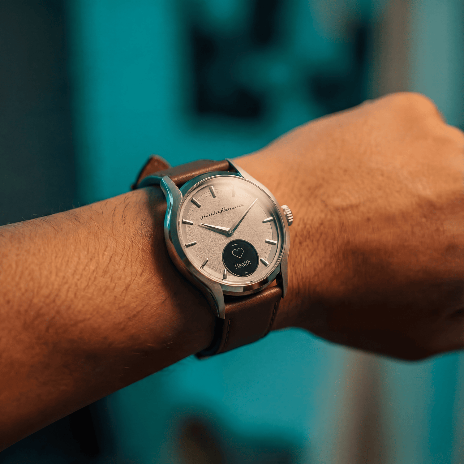 Pininfarina Pura Hybrid Smartwatch - Bronzo Ash - Pininfarina Hybrid Watches EU