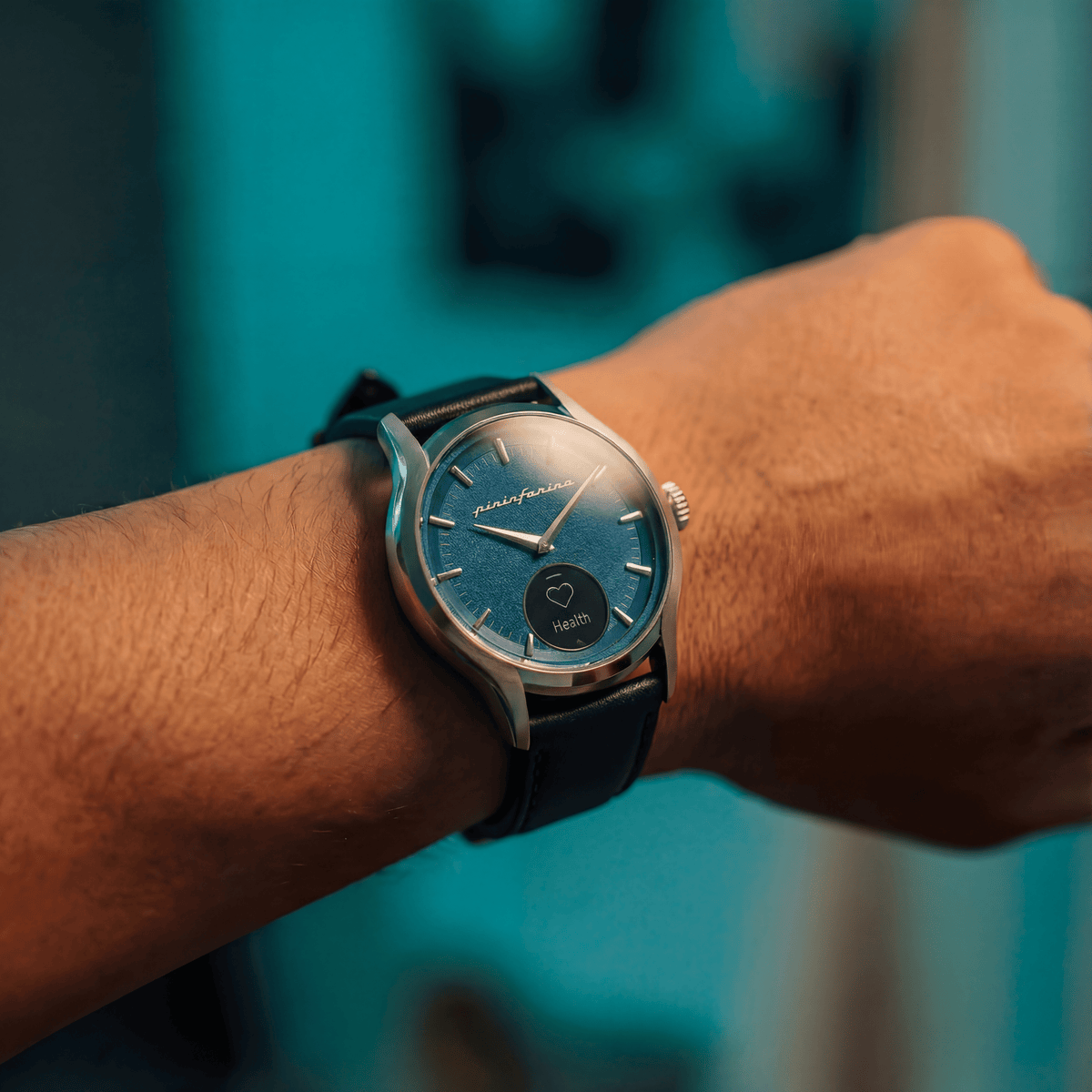 Pura - Azzurro Steel - Pininfarina Hybrid Watches EU