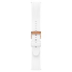 FKM Rubber 22mm Watch Strap - White - Pininfarina Hybrid Watches EU