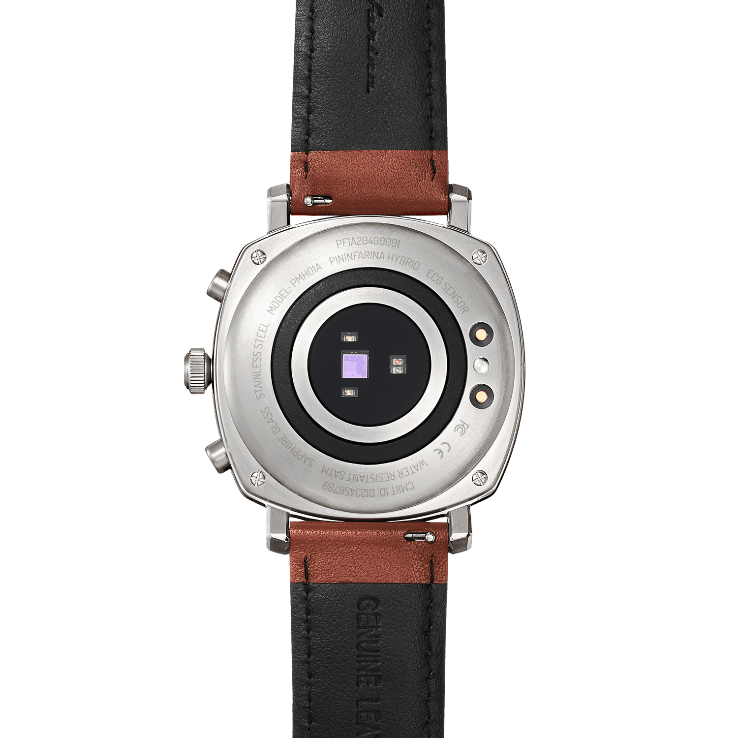 Senso Hybrid - Moonlight Silver - Pininfarina Hybrid Watches EU