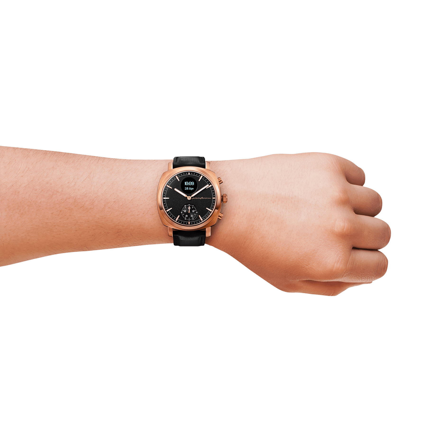 Senso Hybrid - Sunburst Rose Gold - Pininfarina Hybrid Watches EU