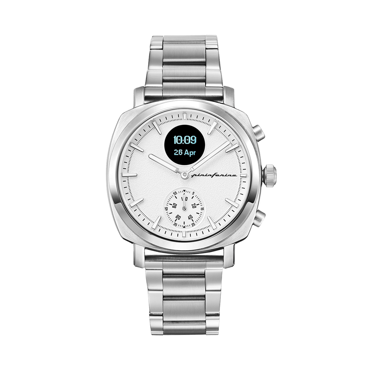 Vanguard Senso Hybrid - Moonlight Silver - Pininfarina Hybrid Watches EU