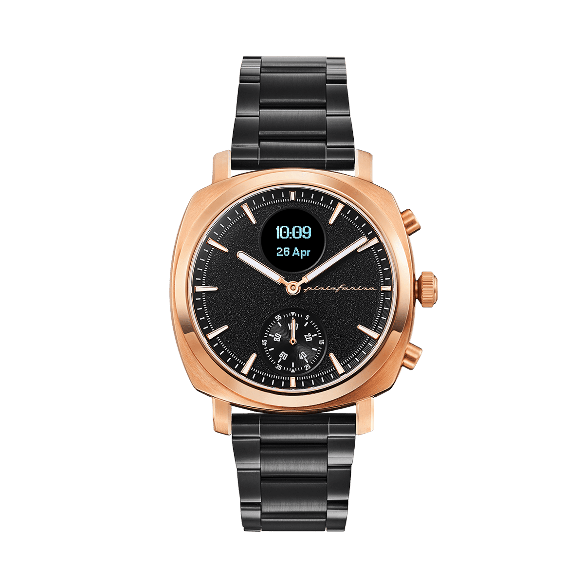 Senso Sport - Sunburst Rose Gold - Pininfarina Hybrid Watches EU