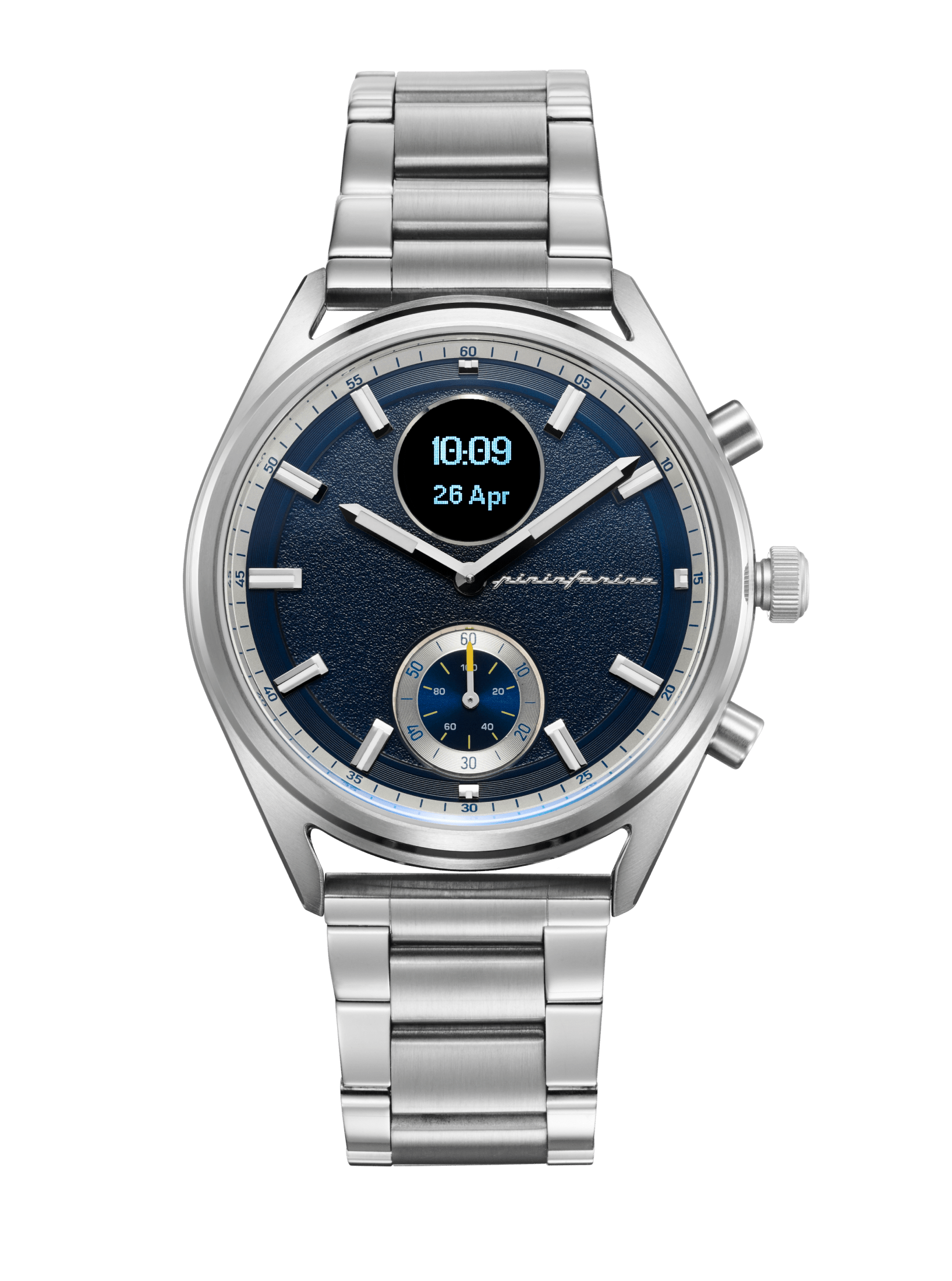 Vanguard Sintesi Hybrid – Azure Horizon - Pininfarina Hybrid Watches EU