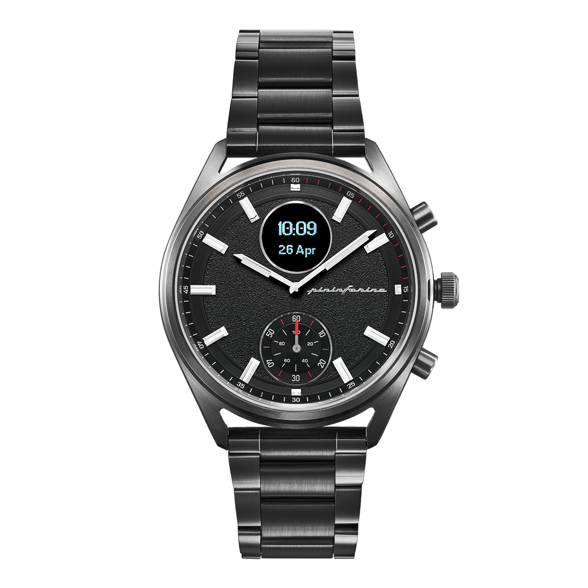 Vanguard Sintesi Hybrid – Midnight Shadow - Pininfarina Hybrid Watches EU