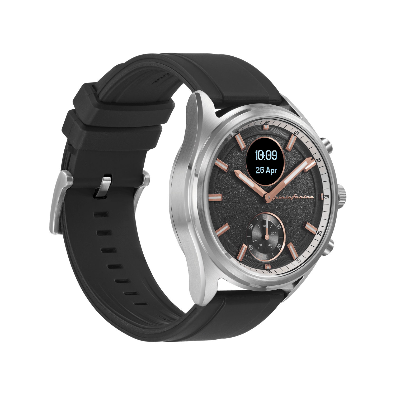 Sintesi Sport - Luna Steel - Pininfarina Hybrid Watches EU
