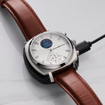 Senso Hybrid - Moonlight Silver - Pininfarina Hybrid Watches EU