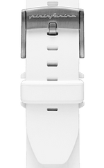 FKM Rubber 22mm Watch Strap - White - Pininfarina Hybrid Watches EU