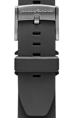 FKM Rubber 22mm Watch Strap - Black - Pininfarina Hybrid Watches EU