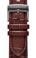 Genuine Italian Leather 22mm Dress Watch Strap – Dark Brown - Pininfarina Hybrid Watches EU
