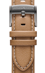 PININFARINA GENUINE ITALIAN LEATHER 22MM WATCH STRAP – BEIGE WITH STEEL BUCKLE - Pininfarina Hybrid Watches EU