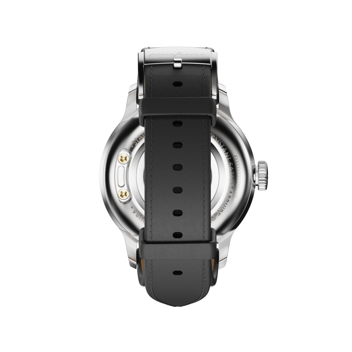PURA - Nero Steel - Pininfarina Hybrid Watches EU