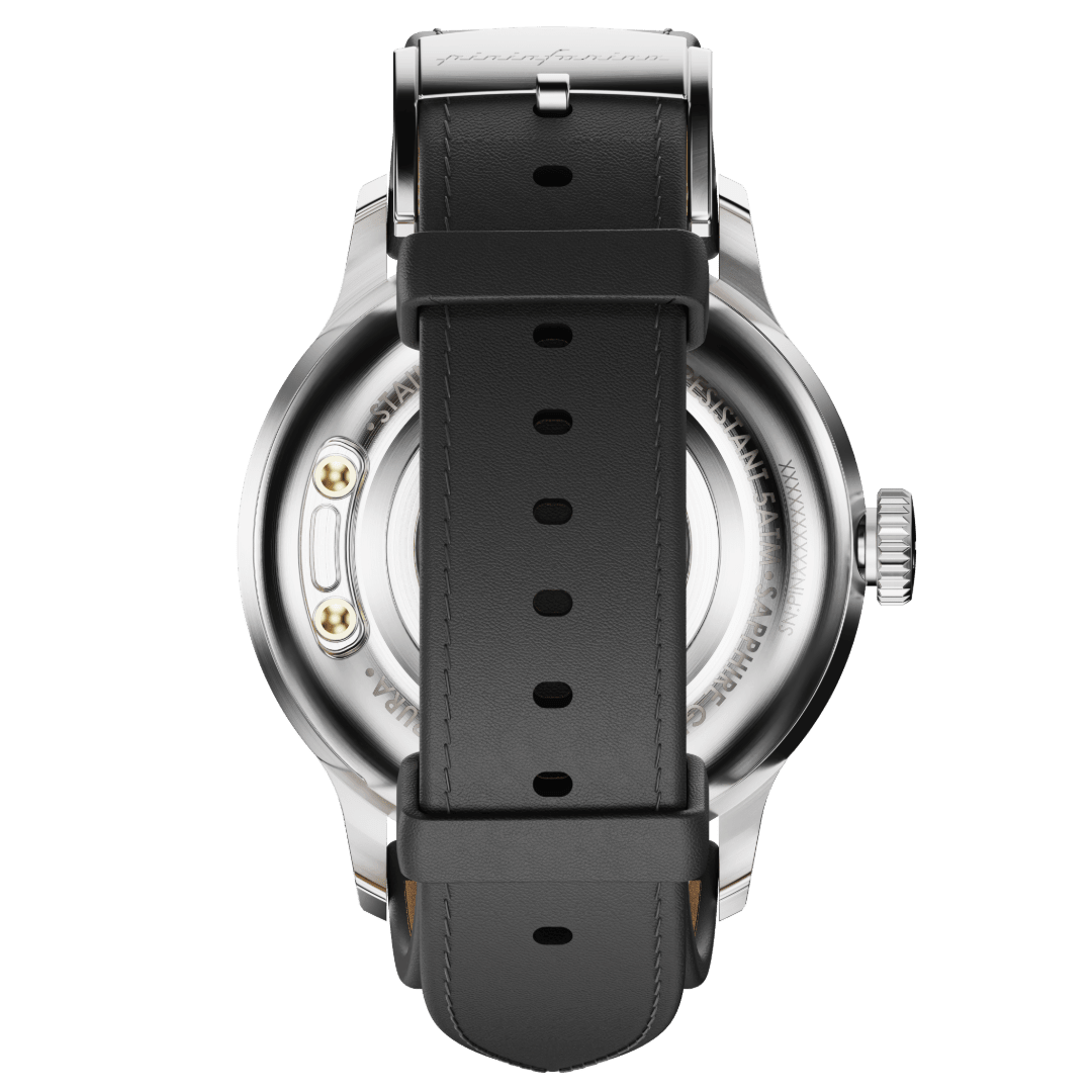 Pura - Nero Steel - Pininfarina Hybrid Watches EU
