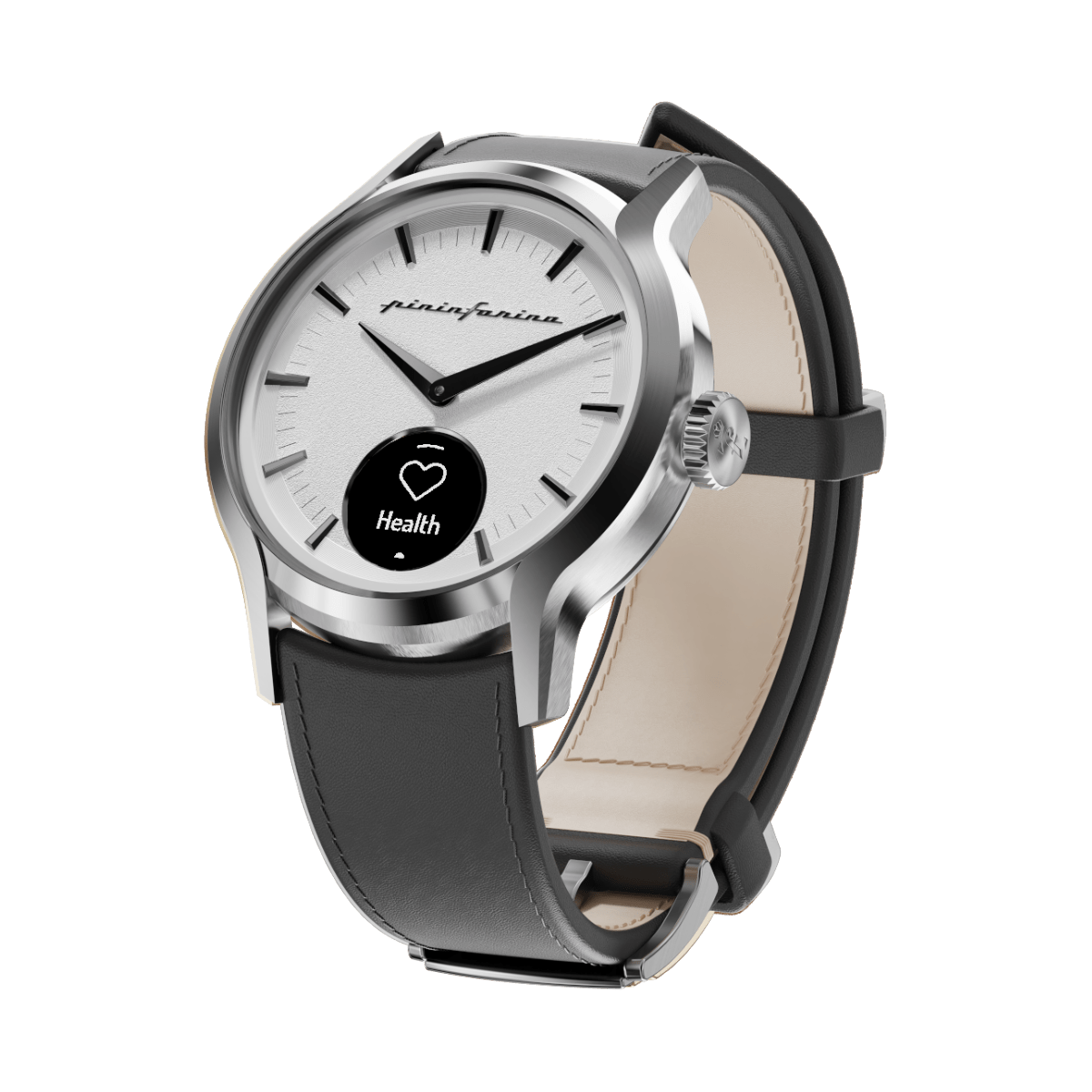 Pininfarina Pura Hybrid Smartwatch - Nero Steel