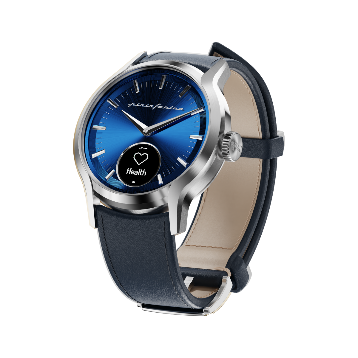 Pininfarina Pura Hybrid Smartwatch - Azzurro Steel