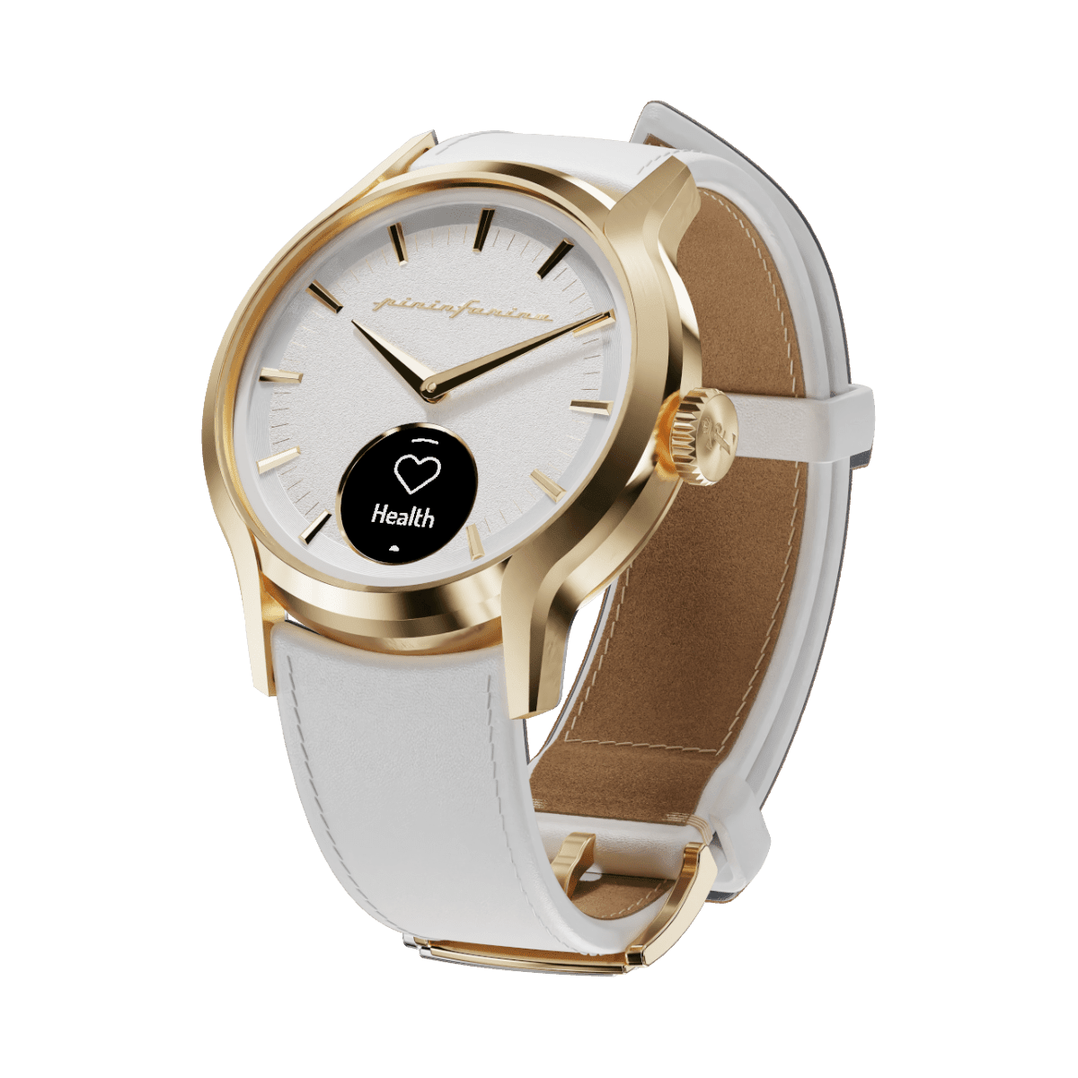Pininfarina Pura Hybrid Smartwatch - Luce Gold - Pininfarina Hybrid Watches EU