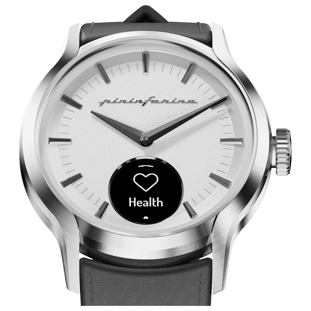 Pininfarina Pura Hybrid Smartwatch - Nero Steel - Pininfarina Hybrid Watches EU