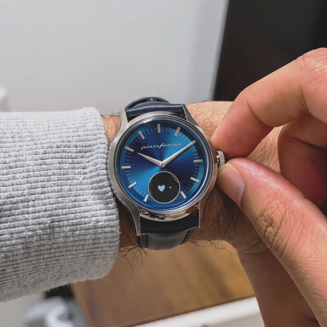 PURA Hybrid Smart Watch - Azzurro Steel - 38mm