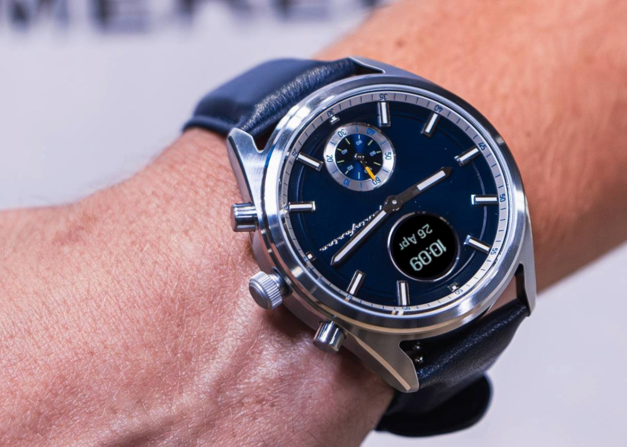 Pininfarina Sintesi Hybrid - Azure Horizon - Pininfarina Hybrid Watches