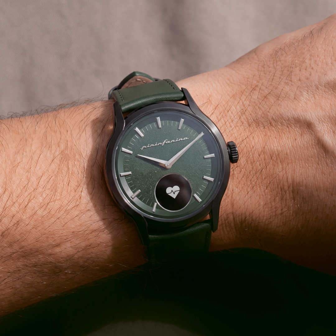 PURA Hybrid Smartwatch - Capri Verde Special Edition 38mm - Pininfarina Hybrid Watches EU