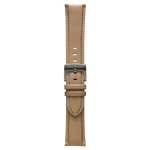 Genuine Italian Leather 22mm Watch Strap – Beige - Pininfarina Hybrid Watches EU
