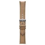 Genuine Italian Leather 22mm Watch Strap – Beige - Pininfarina Hybrid Watches EU
