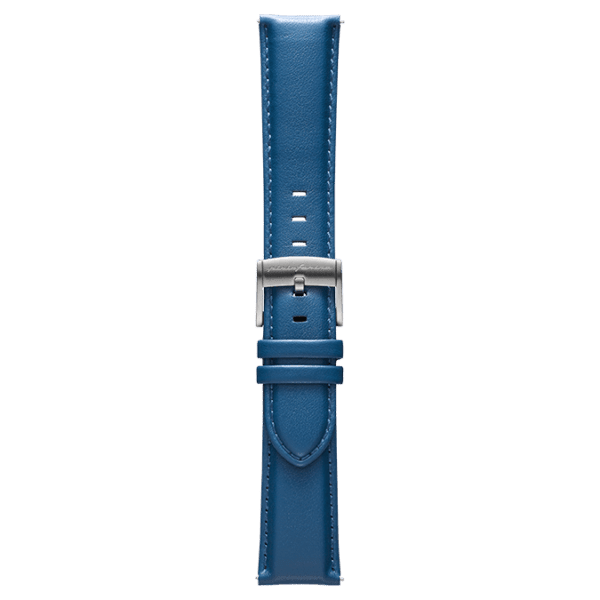 Genuine Italian Leather 22mm Watch Strap – Blue - Pininfarina Hybrid Watches EU