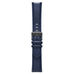 Genuine Italian Leather 22mm Watch Strap – Dark Blue - Pininfarina Hybrid Watches EU