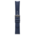 Genuine Italian Leather 22mm Watch Strap – Dark Blue - Pininfarina Hybrid Watches EU
