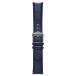 Genuine Italian Leather 22mm Watch Strap – Dark Blue - Pininfarina Hybrid Watches EU