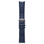 Genuine Italian Leather 22mm Watch Strap – Dark Blue - Pininfarina Hybrid Watches EU