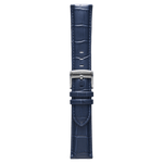 Genuine Italian Leather 22mm Dress Watch Strap – Dark Blue - Pininfarina Hybrid Watches EU