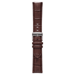 Genuine Italian Leather 22mm Dress Watch Strap – Dark Brown - Pininfarina Hybrid Watches EU