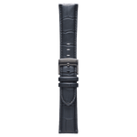 Genuine Italian Leather 22mm Dress Watch Strap - Dark Grey - Pininfarina Hybrid Watches EU