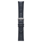 Genuine Italian Leather 22mm Dress Watch Strap - Dark Grey - Pininfarina Hybrid Watches EU