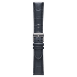 Genuine Italian Leather 22mm Dress Watch Strap - Dark Grey - Pininfarina Hybrid Watches EU